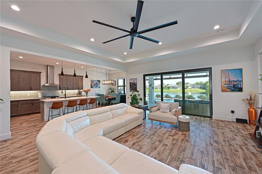 Furnished interior view inside a new home in , Sarasota (Image 14).
