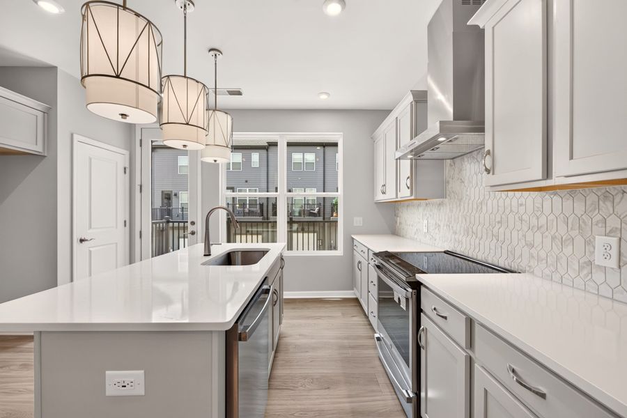 Furnished interior view inside a new home in Southmont, Charlotte (Image 11).