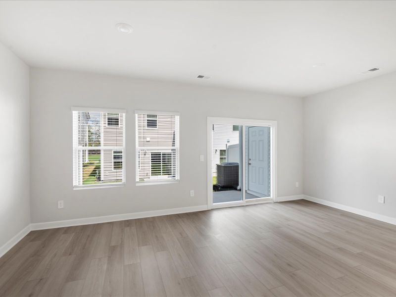 Spacious, unfurnished interior of a new home in Valentine Townes, Greer (Image 13).