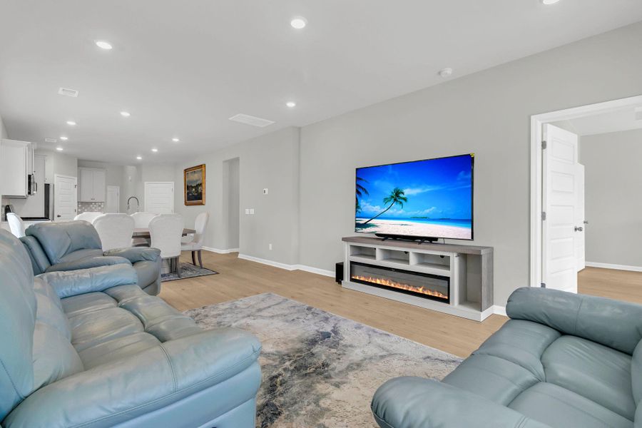 Furnished interior view inside a new home in Horizons at Summers Corner | 55+, Summerville (Image 16).