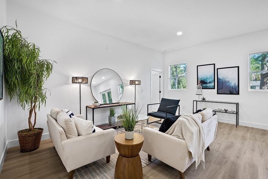 Furnished interior view inside a new home in , Vero Beach (Image 30).