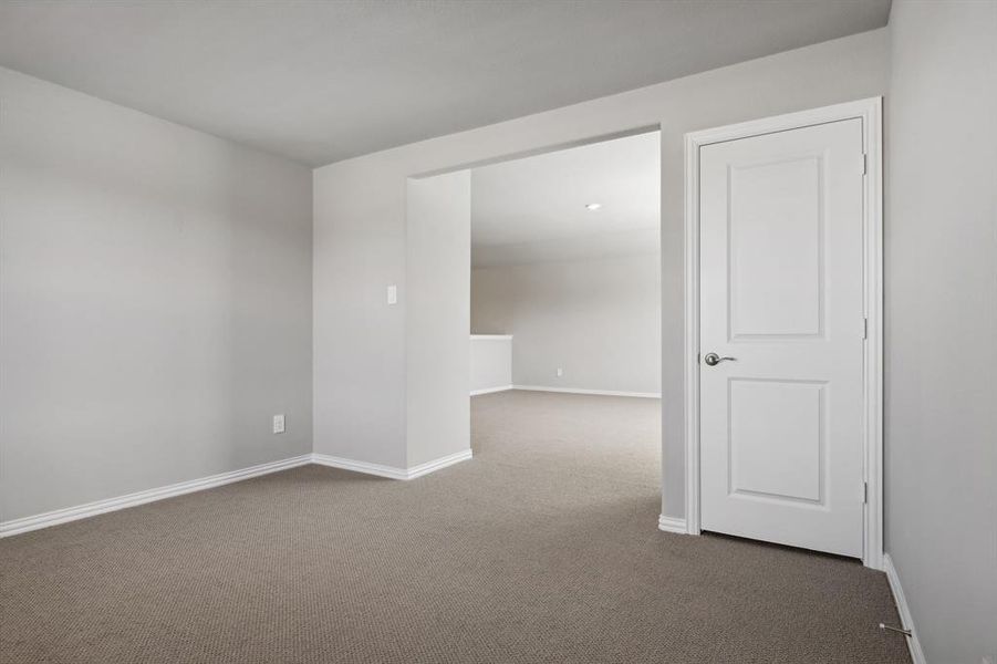 Photo is not of the actual home, but is an inspirational photo of builder’s model home and may depict options, furnishings, and/or decorator features that are not included.