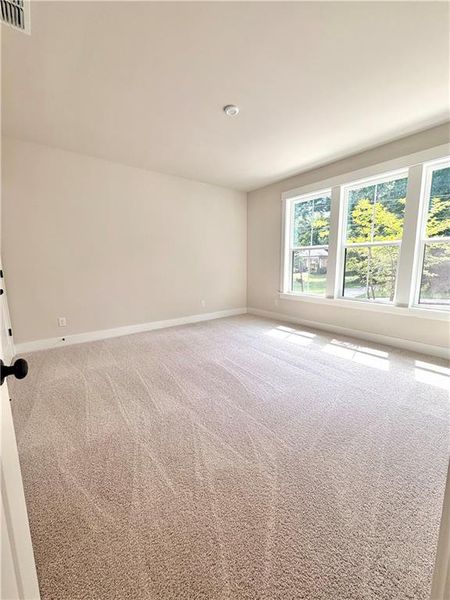Spacious, unfurnished interior of a new home in The Groves at Myrtle, Roswell (Image 24).