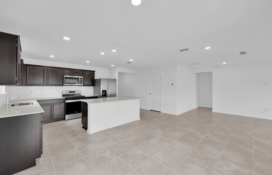 Furnished interior view inside a new home in Wells Landing, Jacksonville (Image 9).