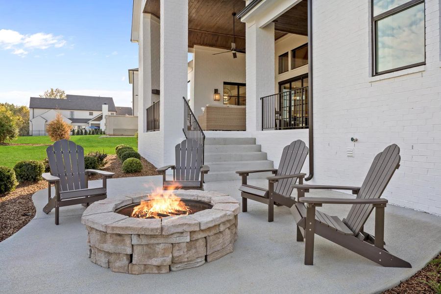 The Elmsdale Outdoor Living Area