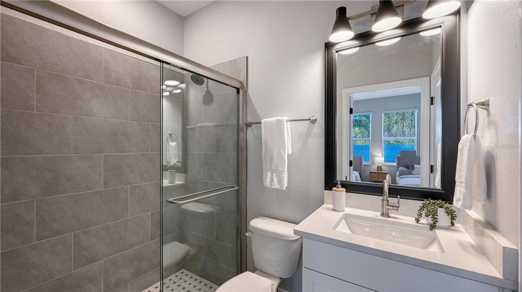 Furnished interior view inside a new home in , Sarasota (Image 18).