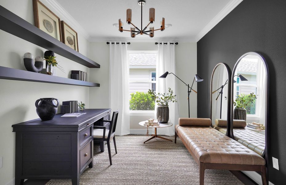 Representative furnished interior of a home built from the Mystique Grand by Pulte Homes in Lakeview Estates, Palm Coast (Image 22).