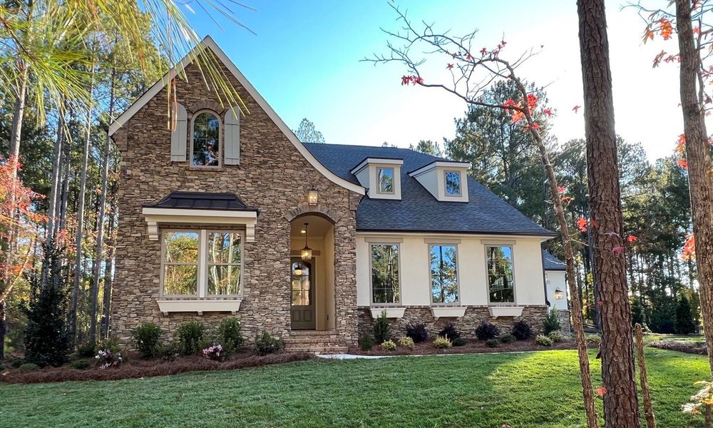 Representative exterior photo of a completed home built from the Balboa by Classica Homes in Riverchase Estates, Lancaster, SC (Image 25).