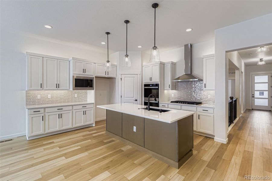 Furnished interior view inside a new home in Hilltop 55+ at Inspiration 55s, Aurora (Image 4).