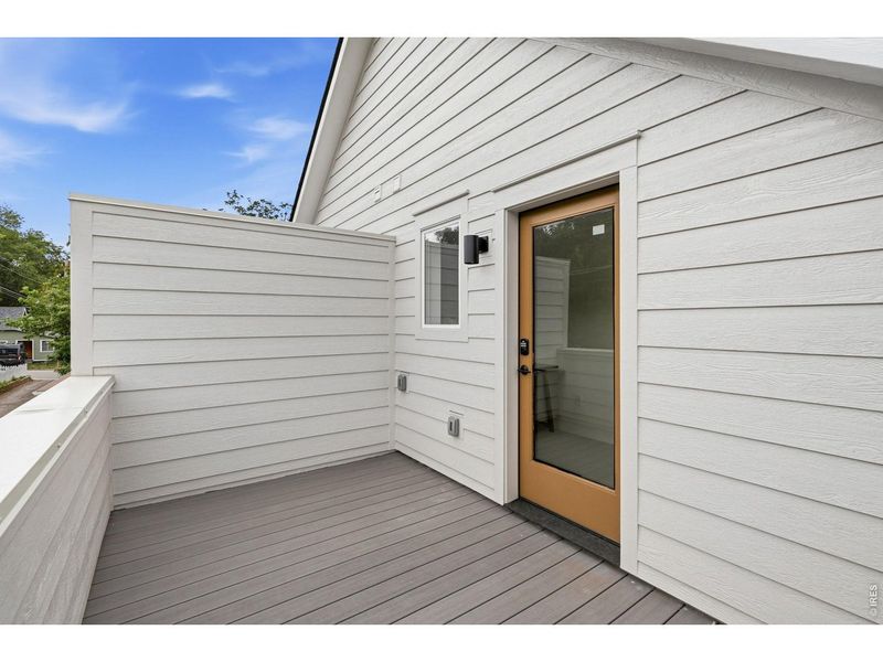 Exterior details and patio area of a home in , Golden (Image 28).
