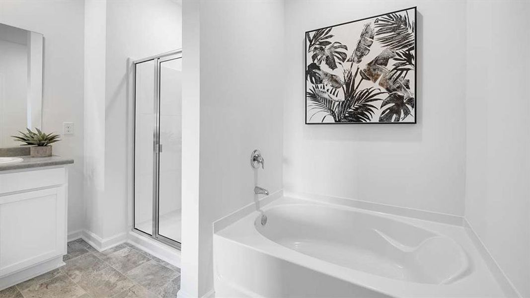 Furnished interior view inside a new home in The Preserve at Agricultural Village, Perry (Image 12). Furnished interior view inside a new home in The Preserve at Agricultural Village, Perry (Image 12).