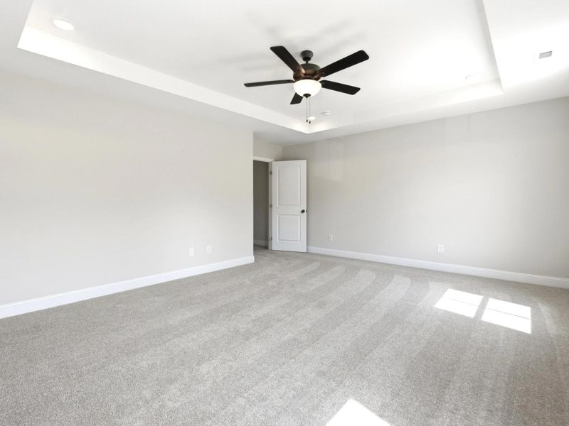 Representative unfurnished interior of a home built from the The Russell A by Davidson Homes LLC in Bailey Park, Fayetteville (Image 37). Representative unfurnished interior of a home built from the The Russell A by Davidson Homes LLC in Bailey Park, Fayetteville (Image 37).