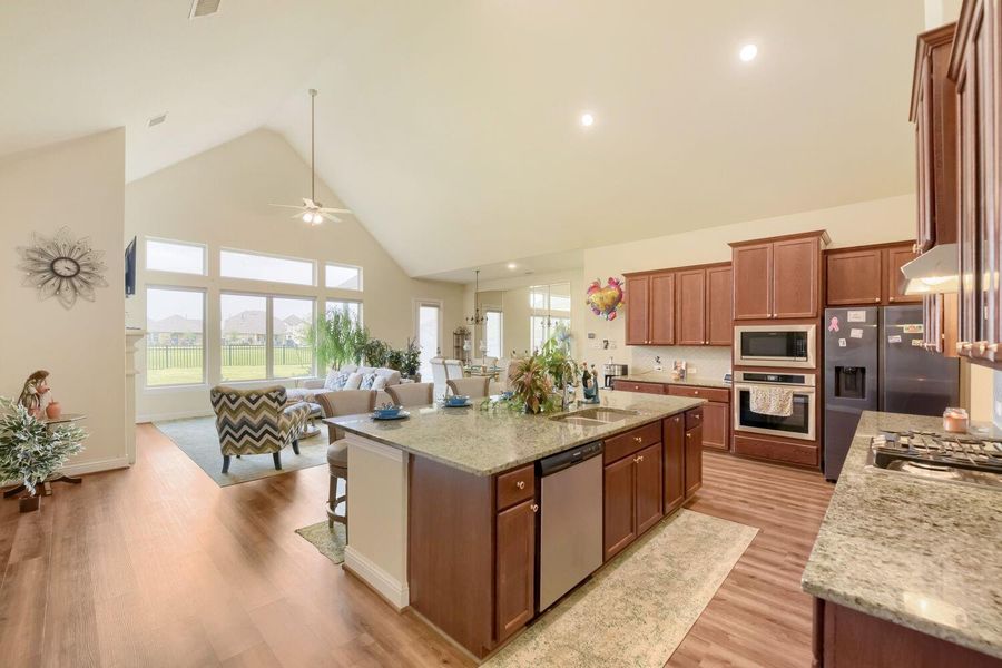 Furnished interior view inside a new home in , Katy (Image 7).
