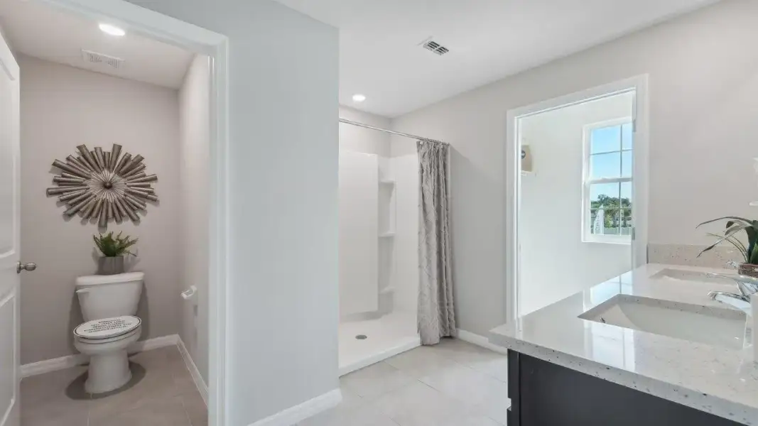Furnished interior view inside a new home in Balm Grove, Wimauma (Image 16).