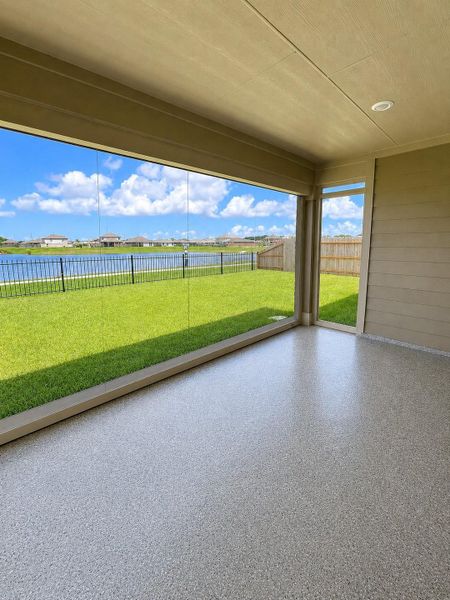 Patio Partition Down