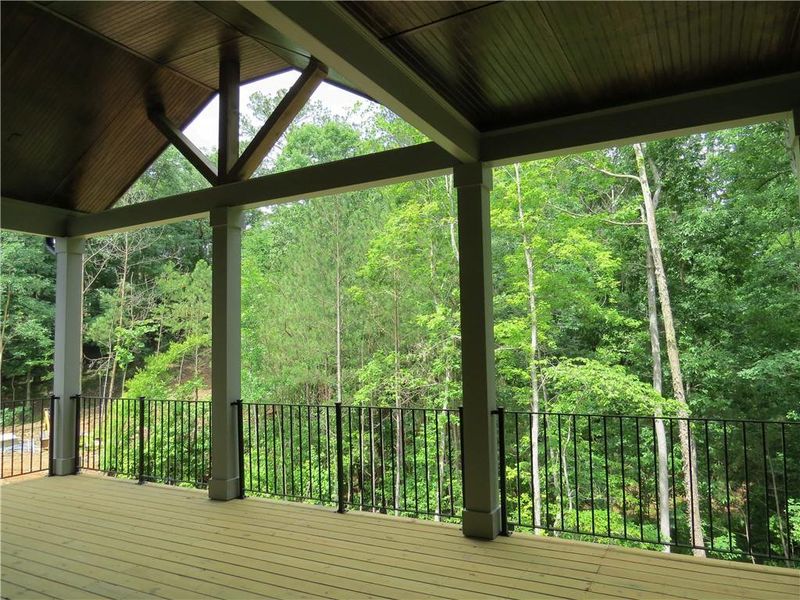 Exterior details and patio area of a home in , Acworth (Image 27).