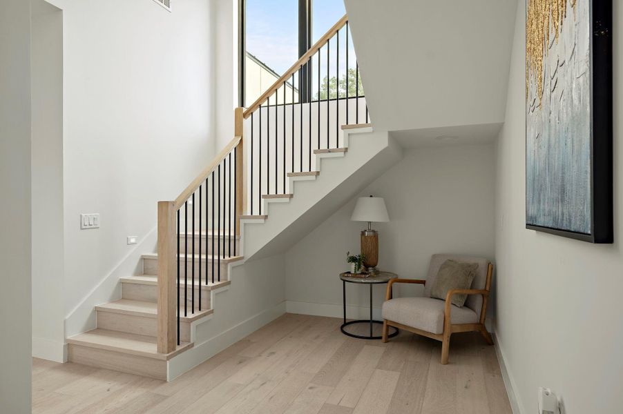 Furnished interior view inside a new home in , Austin (Image 19).