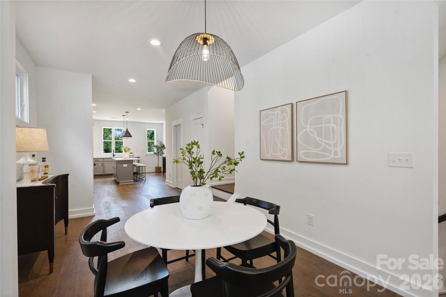 Furnished interior view inside a new home in , Charlotte (Image 6).