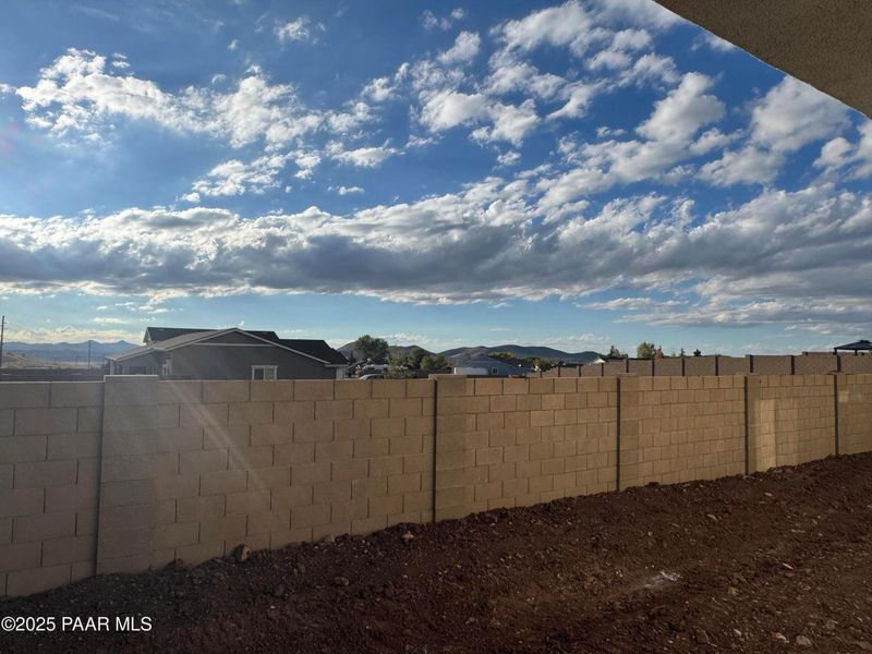 Exterior details and patio area of a home in Morningstar, Prescott Valley (Image 14).