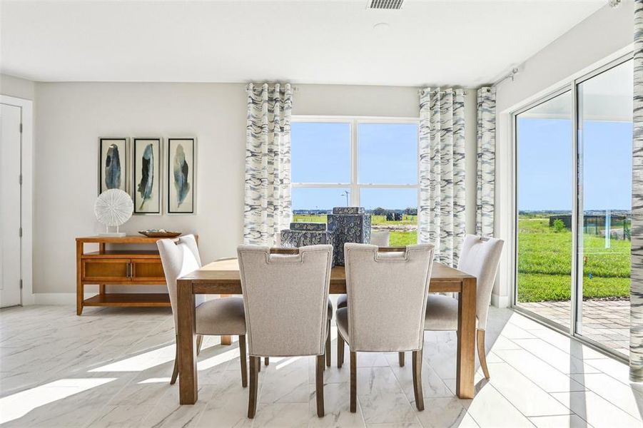 Furnished interior view inside a new home in , San Antonio (Image 11).