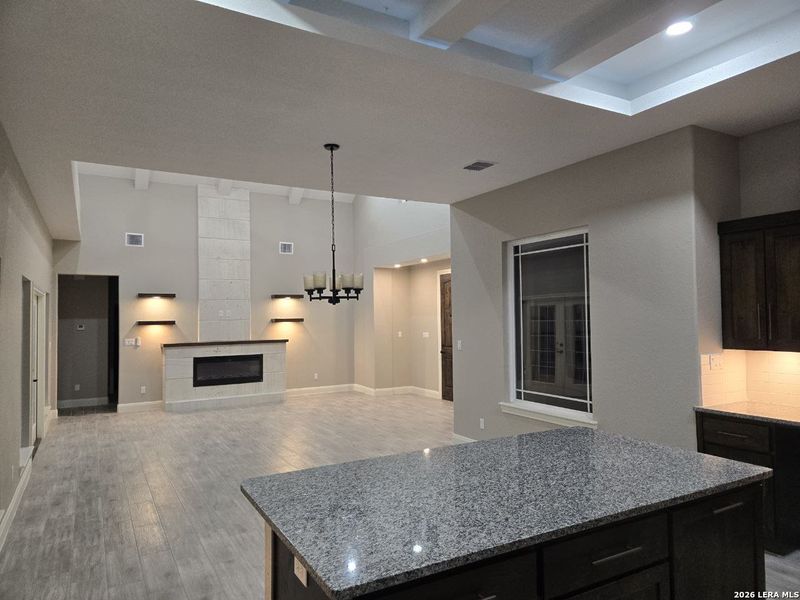 Furnished interior view inside a new home in , La Vernia (Image 3).