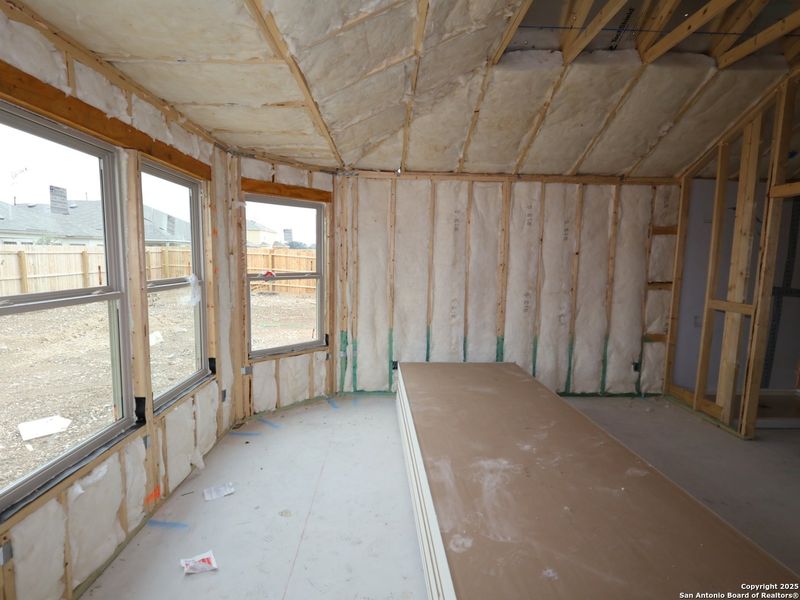 In-progress construction of a new home in Winding Brook, San Antonio, TX (Image 21).