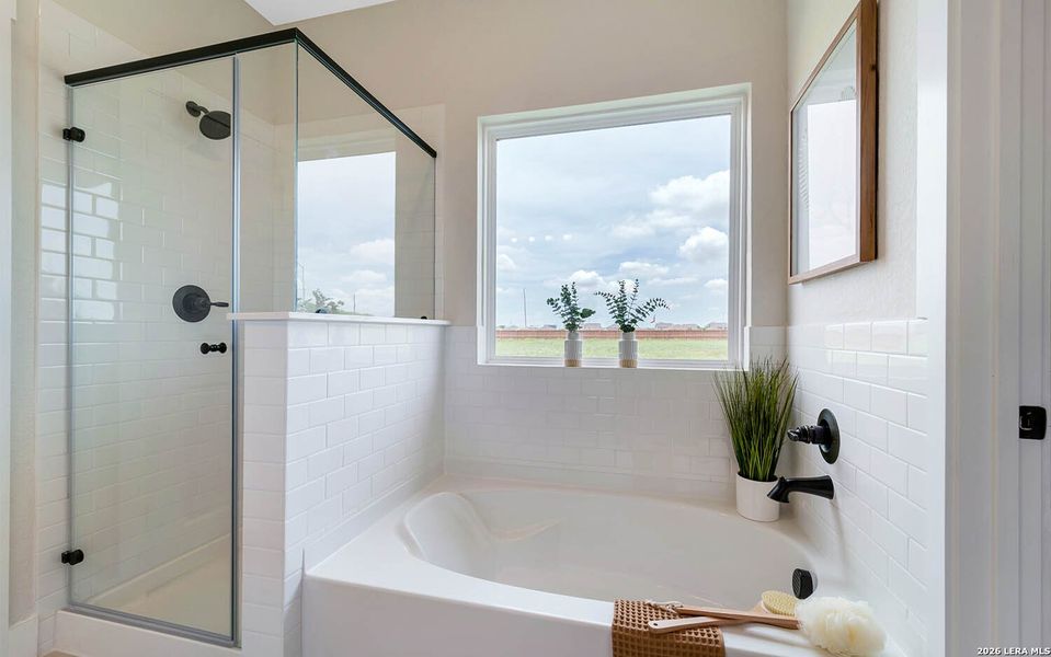 Furnished interior view inside a new home in Mesa Vista, Von Ormy (Image 6).