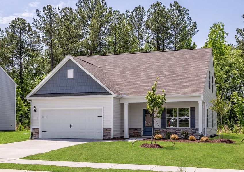 The Birch by LGI Homes boasts a spacious two-car garage. The Birch by LGI Homes boasts a spacious two-car garage.