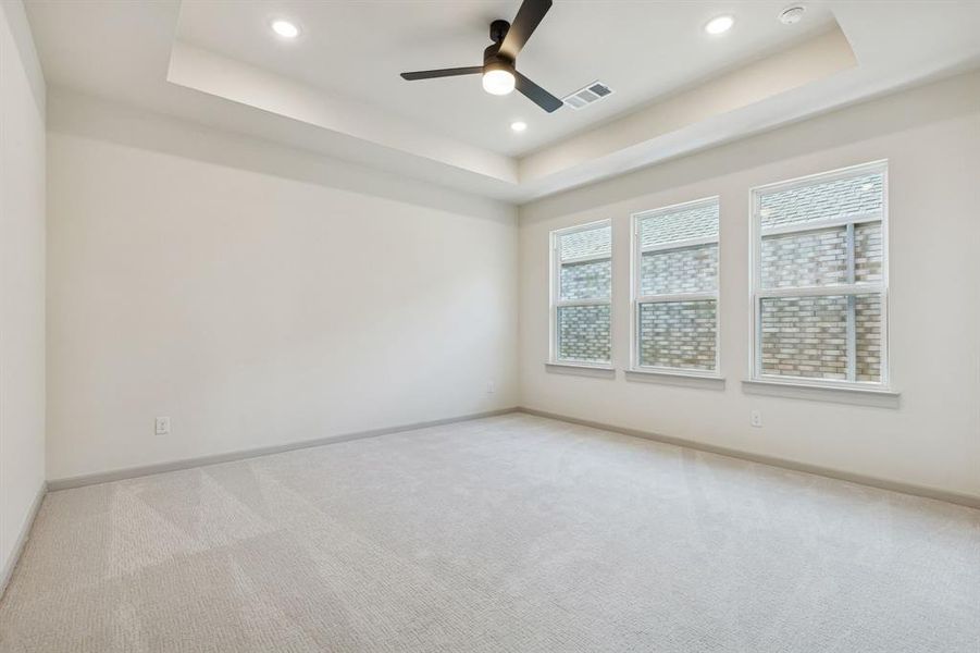 Your new owner's suite is light filled and located at the rear of the home for additional privacy.