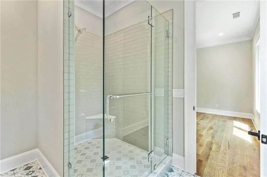 Furnished interior view inside a new home in , Newnan (Image 11).