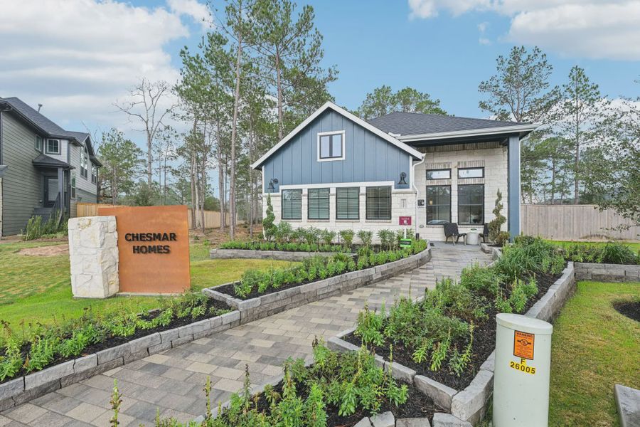 Image 11 representing the Tanlay by Chesmar Homes in The Woodland Hills Chateau, Willis, TX.