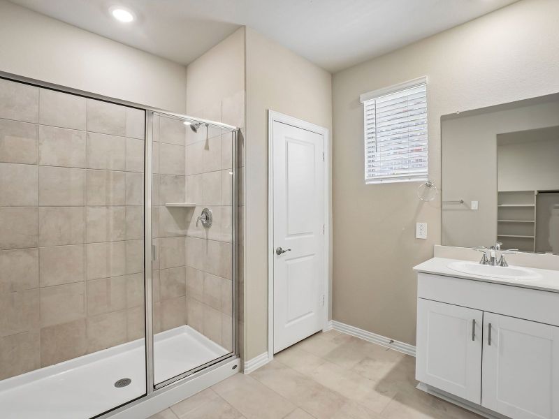 Furnished interior view inside a new home in Parks at Foster Crossing - Premier Series, Anna (Image 13).