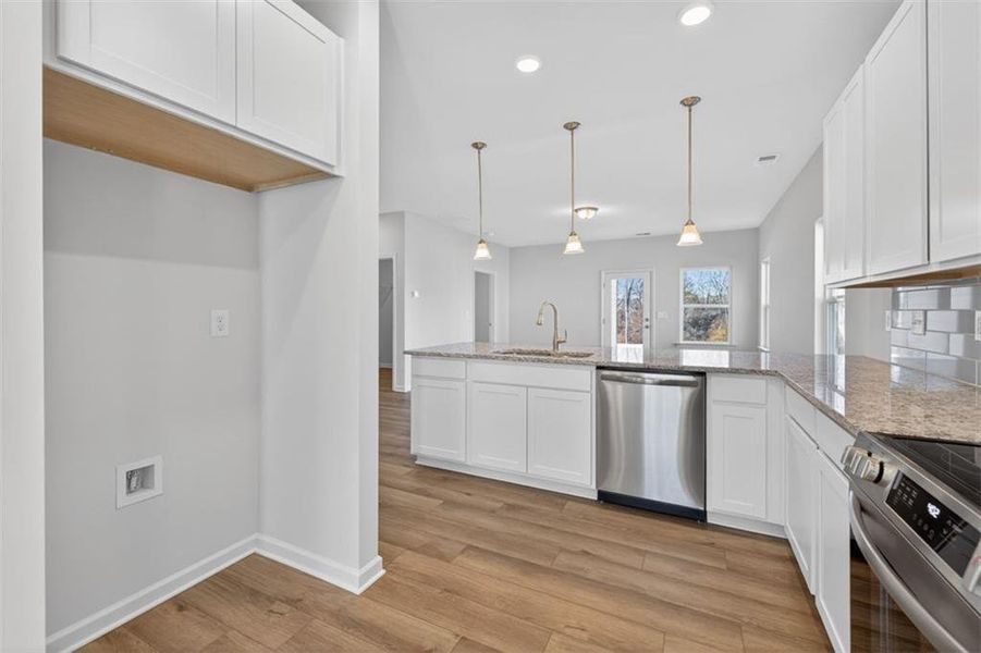 Furnished interior view inside a new home in Roxeywood Park, Winder (Image 8).