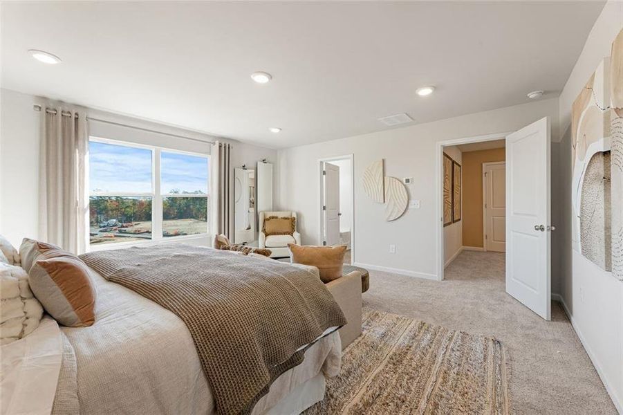 Furnished interior view inside a new home in Hawthorne Reserve, Dallas (Image 21). Furnished interior view inside a new home in Hawthorne Reserve, Dallas (Image 21).
