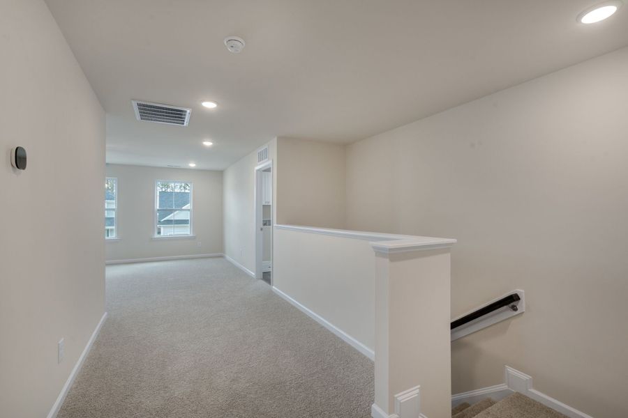 Representative unfurnished interior of a home built from the Getty by Mattamy Homes in Magnolia Park, Garner (Image 24).