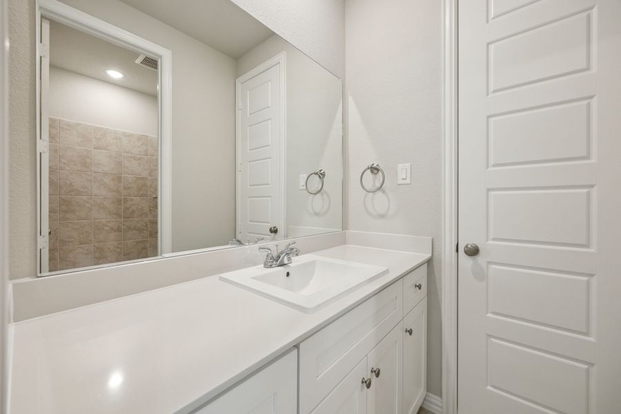 Furnished interior view inside a new home in Summer Crest, Fort Worth (Image 12).