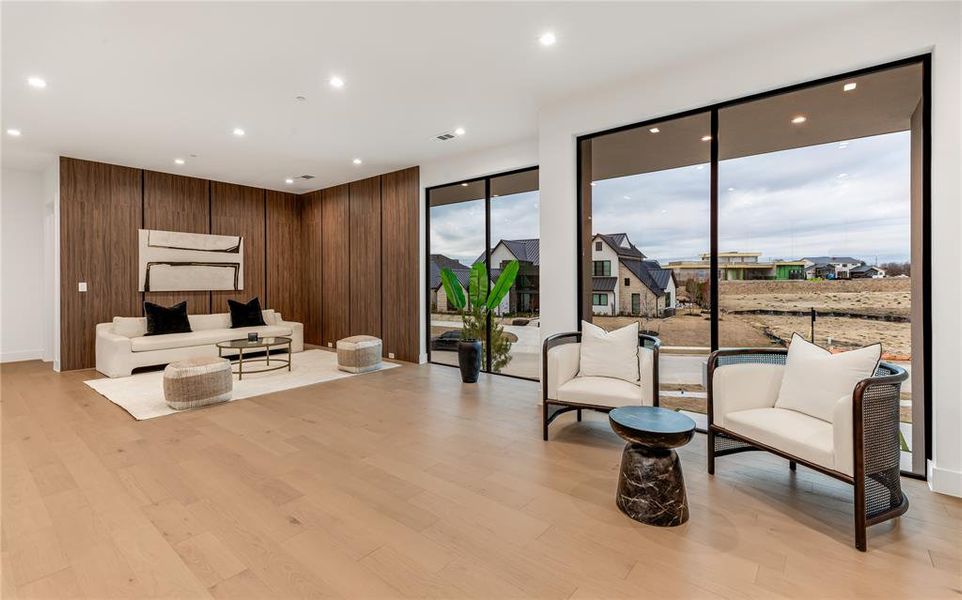 Furnished interior view inside a new home in , Heath (Image 3).