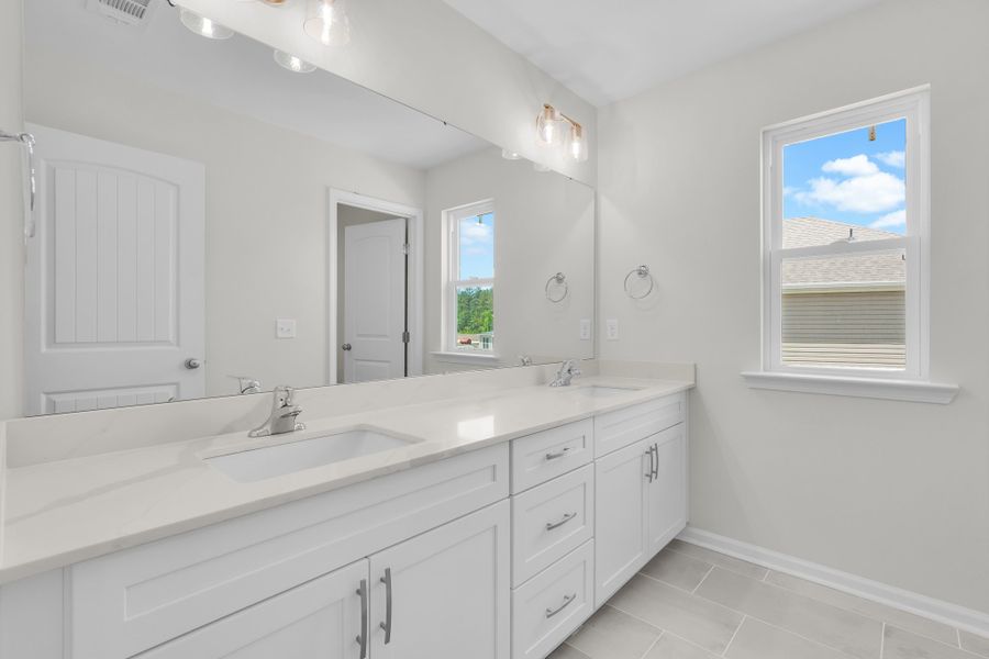 Furnished interior view inside a new home in Camden Crossing, Savannah (Image 10).