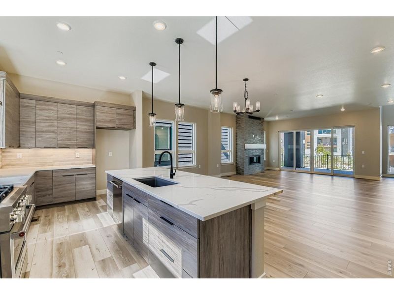 Furnished interior view inside a new home in Baseline, Broomfield (Image 16).