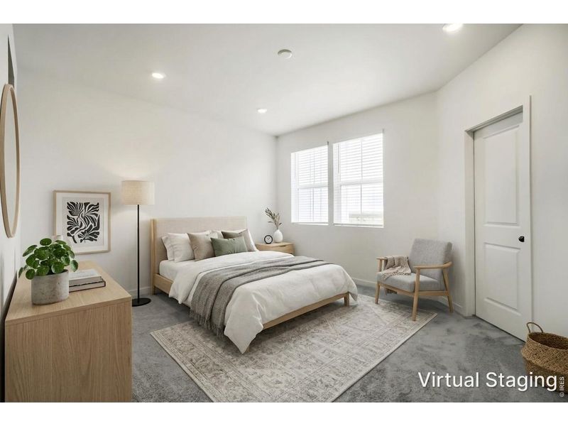 Furnished interior view inside a new home in Riano Ridge, Loveland (Image 4).