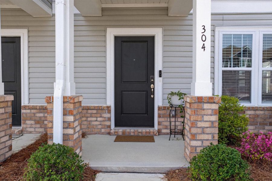 Exterior details and patio area of a home in , Summerville (Image 3). Exterior details and patio area of a home in , Summerville (Image 3).