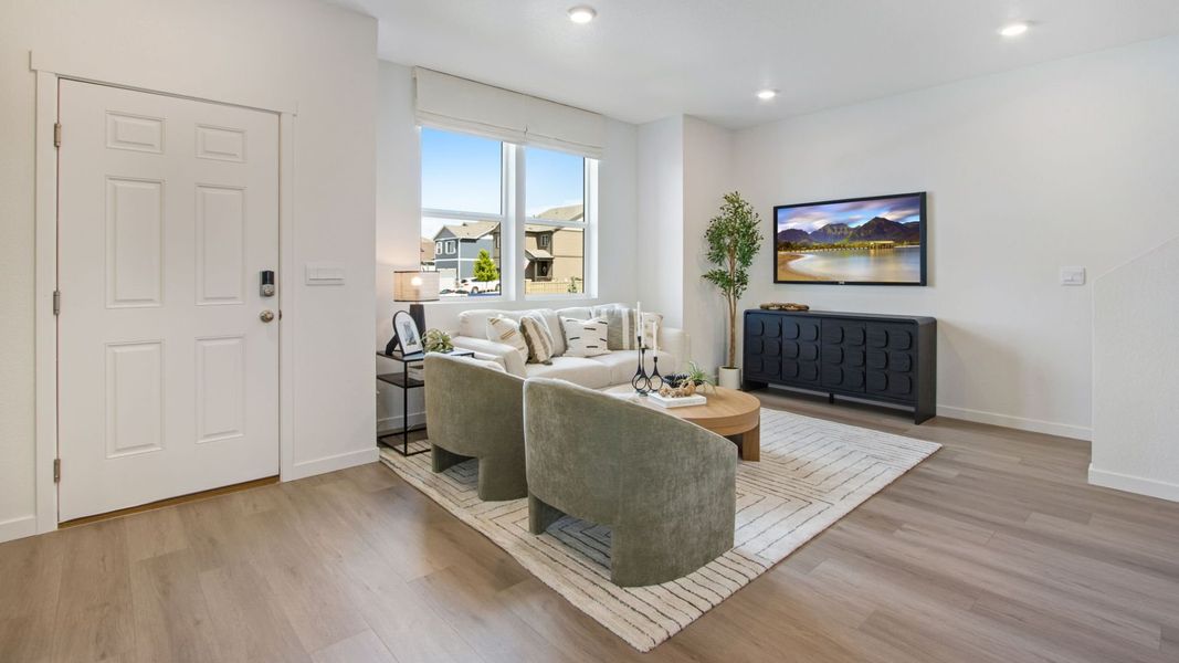 Furnished interior view inside a new home in Tailholt, Severance (Image 8).