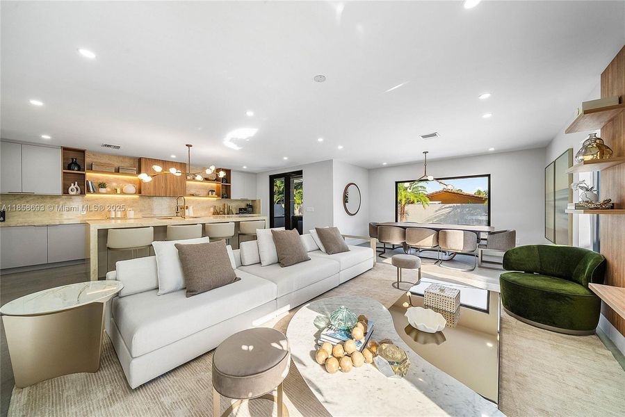 Furnished interior view inside a new home in , Pompano Beach (Image 31). Furnished interior view inside a new home in , Pompano Beach (Image 31).