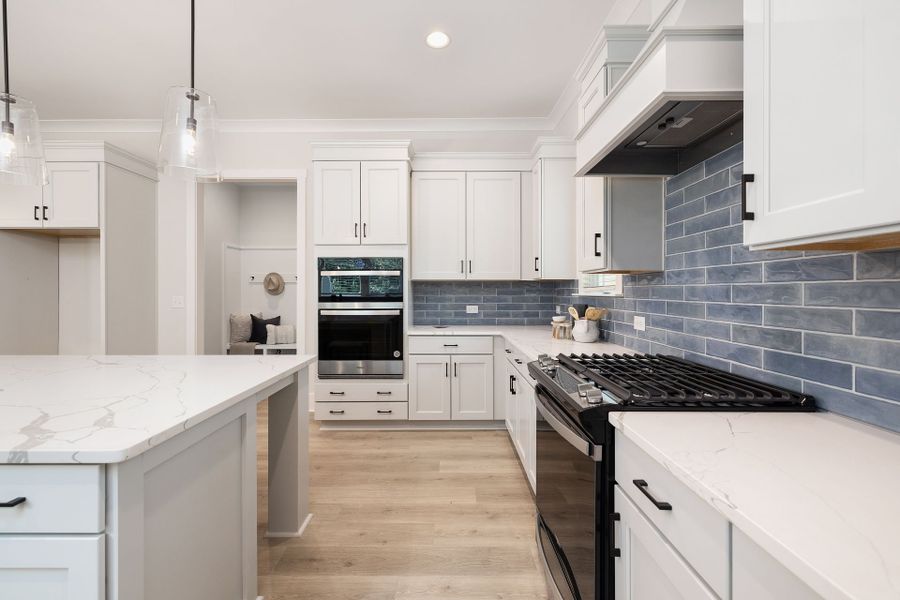 Representative furnished interior of a home built from the Kemp by True Homes in Stonebridge Fairways, Monroe (Image 6). Representative furnished interior of a home built from the Kemp by True Homes in Stonebridge Fairways, Monroe (Image 6).