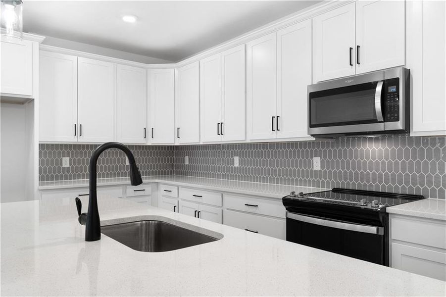 Furnished interior view inside a new home in , Cumming (Image 12).