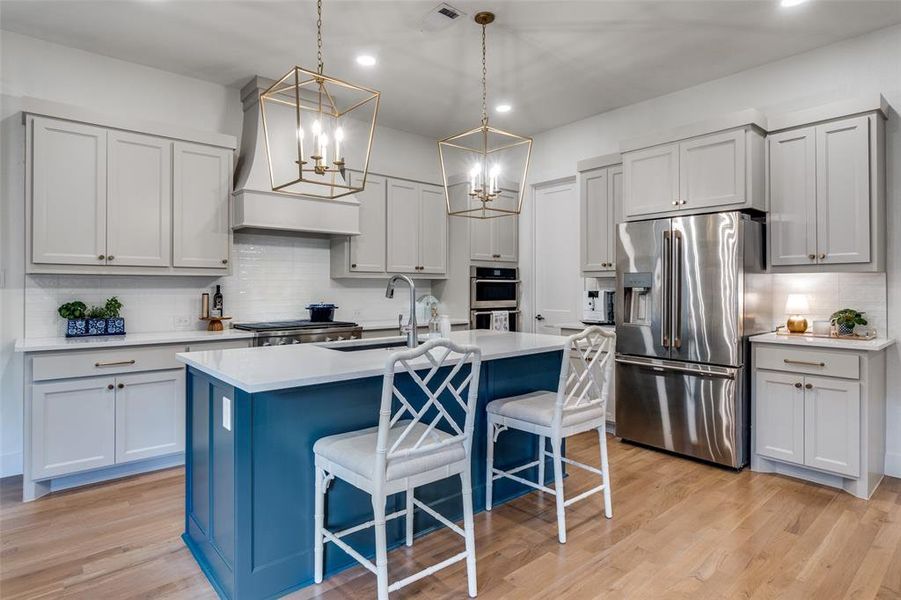 Furnished interior view inside a new home in , Dallas (Image 12).