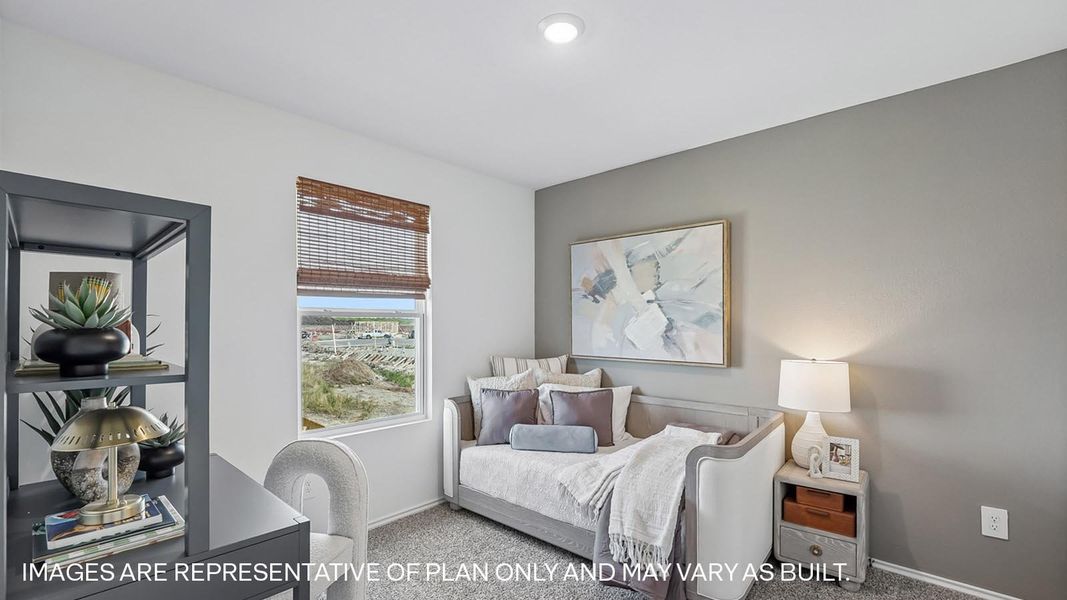 Furnished interior view inside a new home in Marigold, Kyle (Image 24).