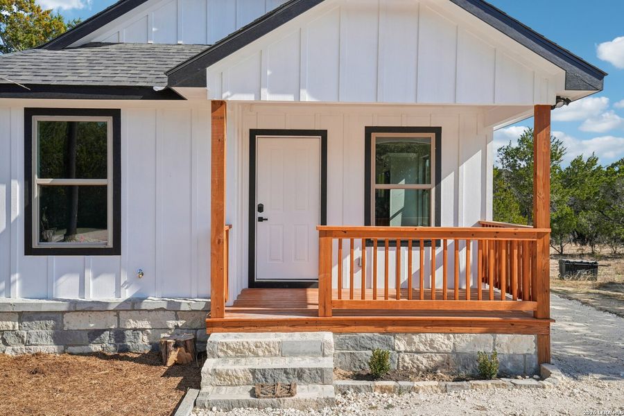 Exterior details and patio area of a home in , Bandera (Image 17). Exterior details and patio area of a home in , Bandera (Image 17).