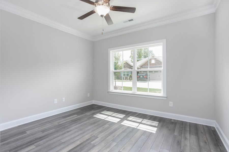 Representative unfurnished interior of a home built from the Franklin by Keystone Homes NC in Friedberg Village, Winston-Salem (Image 26).