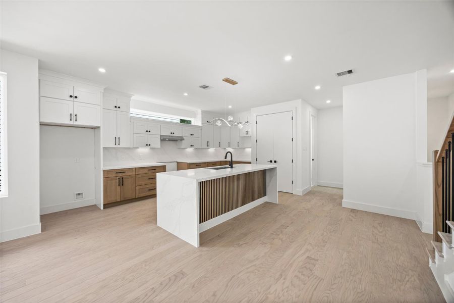 Furnished interior view inside a new home in , Houston (Image 10).